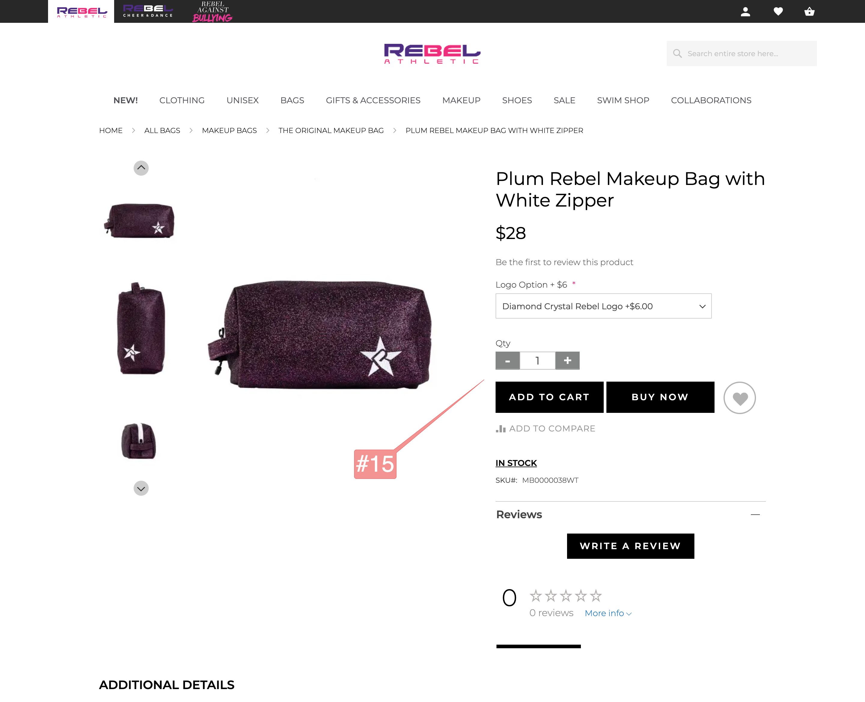 Rebel Athletic Shipping & Store Pickup